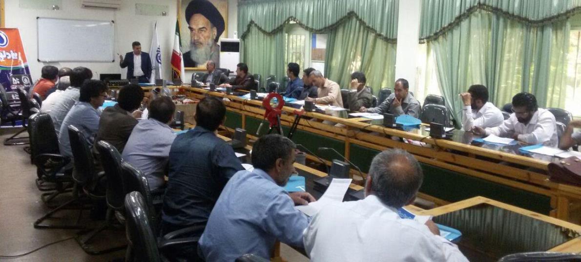 Training course of facility craftsmen of Khorramabad	